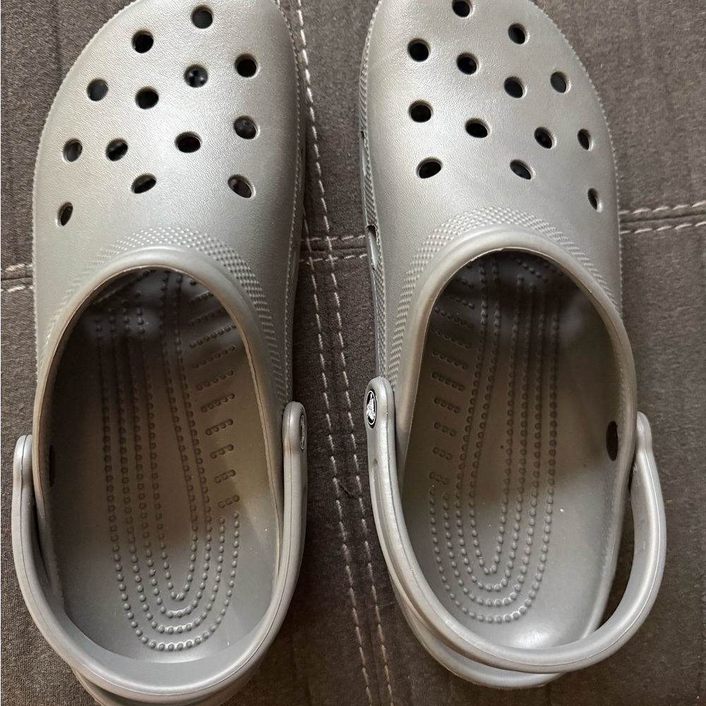 CROCS Men's Gray Clogs